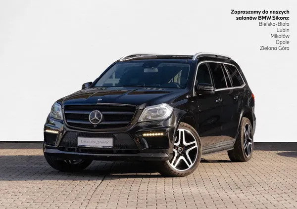 śląskie Mercedes-Benz GLS cena 124900 przebieg: 295544, rok produkcji 2015 z Olsztyn